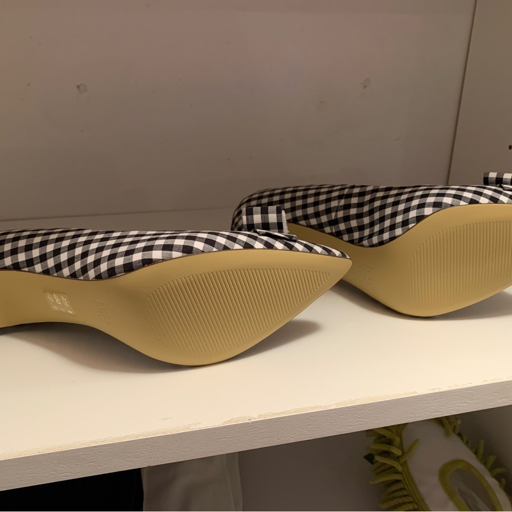 Checkered J Crew heels. - Picture 3 of 5